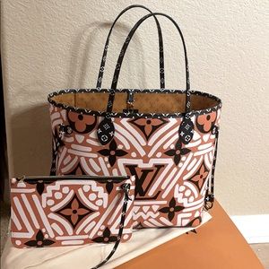 Limited Edition Louis Vuitton Neverfull MM Crafty